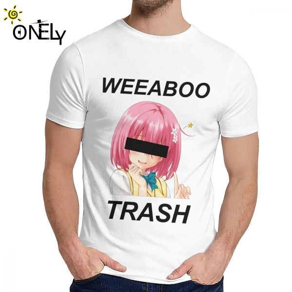 

weeaboo trash anime japanese tee shirt classic round neck latest men's vintage great s-6xl plus size tee