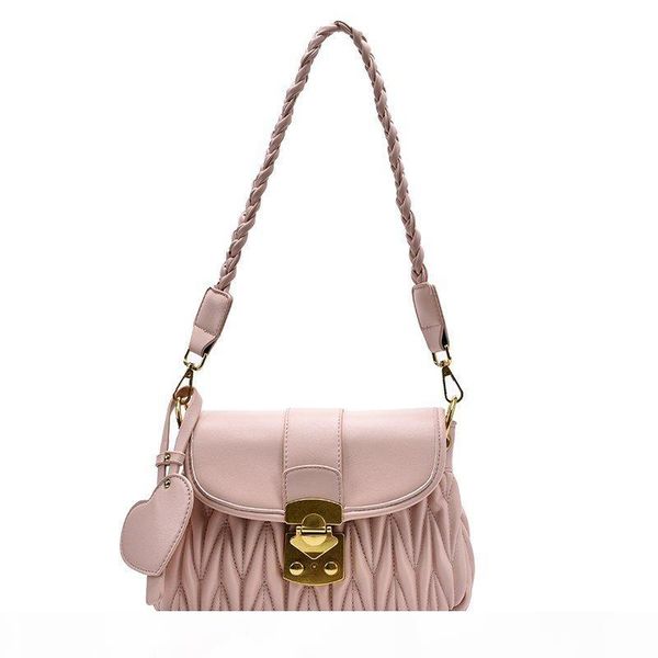 

pink sugao deisgner crossbody bag women handbag purse small new fashion shoulder handbag chain bag mini lady phone bags