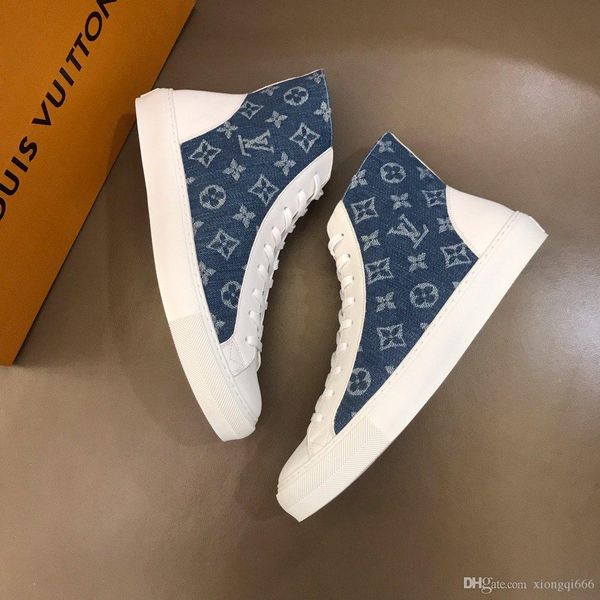 

luxury designer men's casual shoes, high-quality sports shoes, fashionable printed high-shoesaa, Red;white