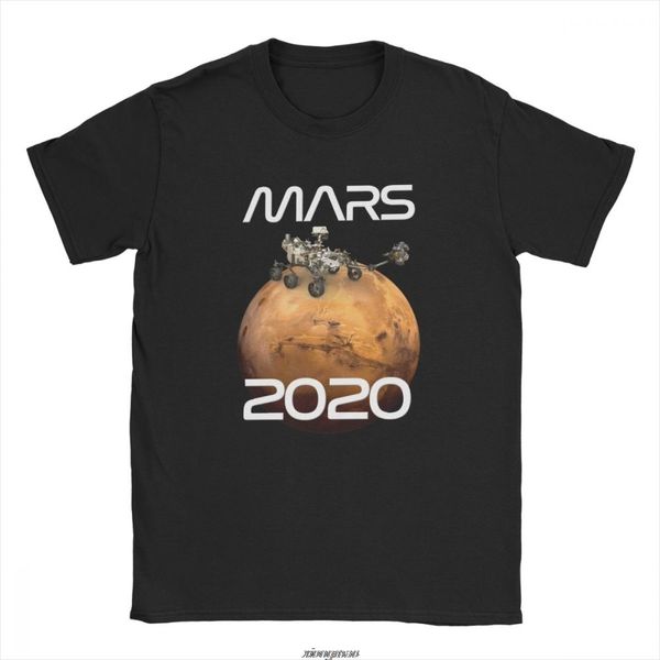

2020 rover mission t-shirt for men space explorers occupy short sleeve awesome tees crew neck t shirt