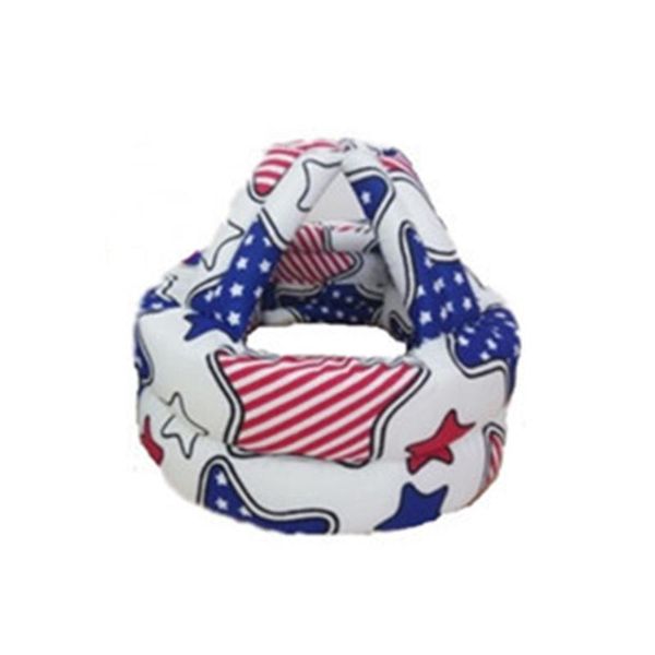 

hair accessories cap harness easy wear playing ventilated no bump safety helmet baby toddler anti collision headguard adjustable protection, Slivery;white