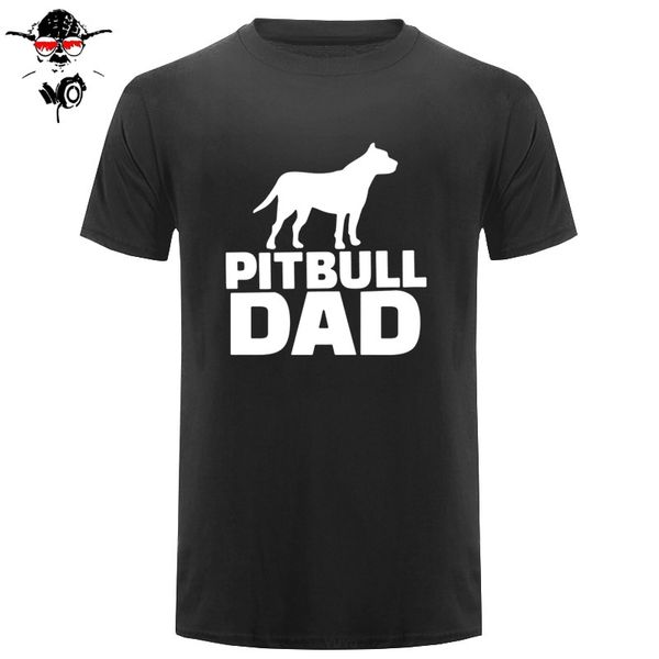 

концерт футболки pitbull dad dog мужские тройники с коротким рукавом одежда печать мужская хлопок шею серый мужчины футболку