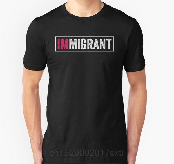 

men short sleeve tshirt immigrant t shirt women t-shirt