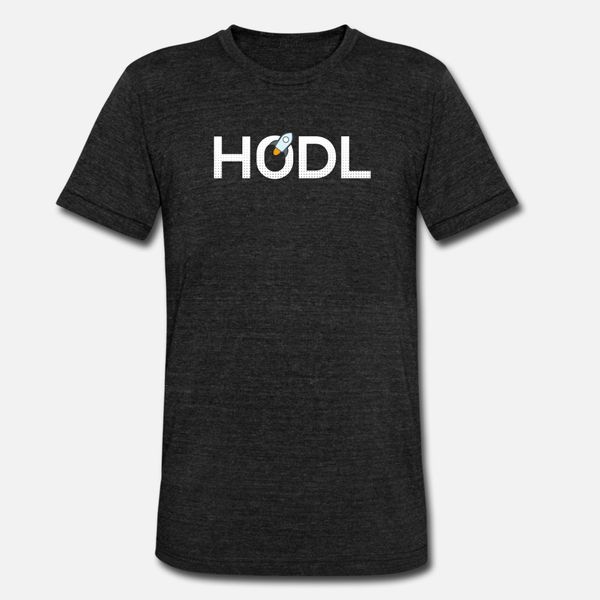 

hodl stellar xlm cryptocurrency coins t shirt men character cotton plus size 3xl basic solid sunlight comical spring letters shirt