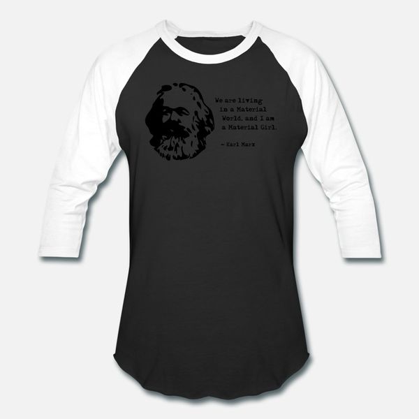 

karl marx i m a material girl t shirt men customized 100% cotton size s-3xl homme gift funny casual spring vintage shirt