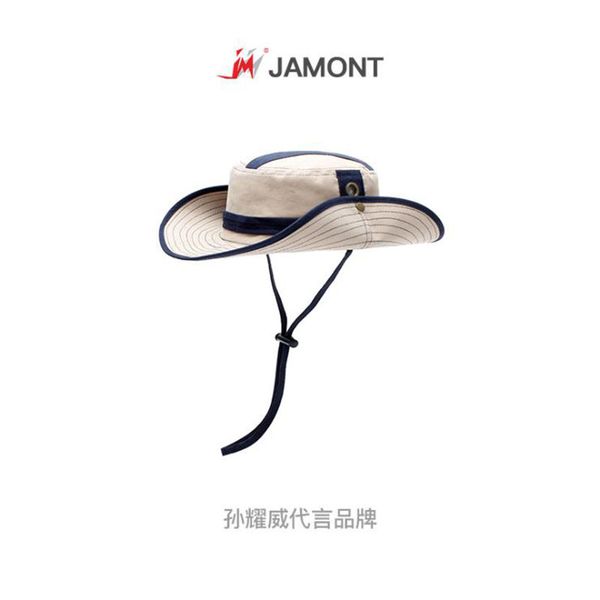 

jamont hunting wide brim quick dry sunhat fisherman men women outdoor fishing bucket hat summer camping breathable, Blue;gray
