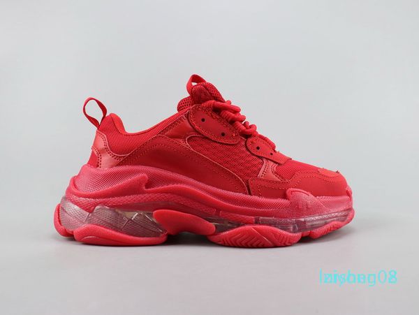 

2020 crystal bottom casual shoes triple s track 2.0 designer old dad sneaker combination nitrogen outsole men women tripler sneakers z08, Black