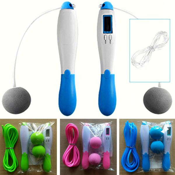 

electronic wireless rope skipping digital calorie counter jump ropes fitness sport skipping ropes workout 88