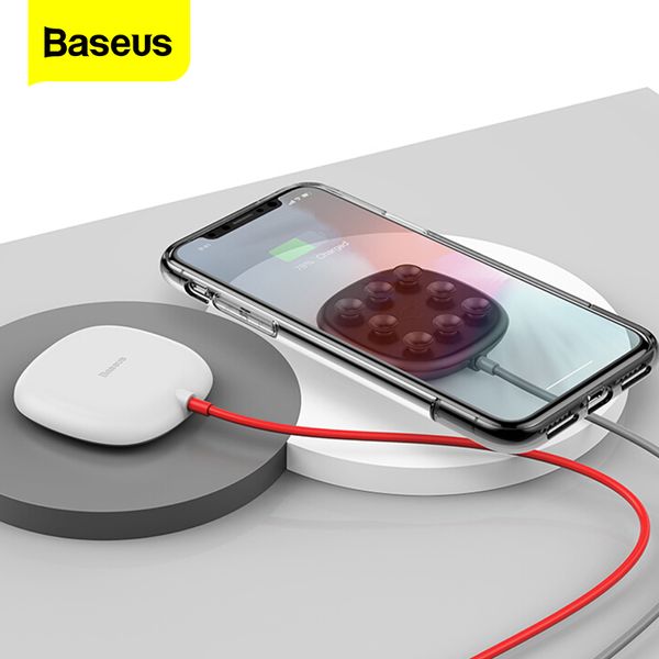 

Eonpin Suction Cup Wireless Charger For iPhone 11 Pro Max Qi Wireless Charging Pad For Samsung Note 9 S9+ USB Wireless Charger
