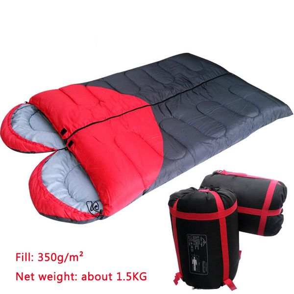

sleeping bags outdoor camping single person stitching envelopes couples tents warm four seasons for travel