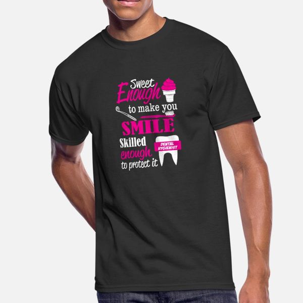 

dentist funky jokes t shirt men design short sleeve crew neck vintage graphic humor summer style standard shirt
