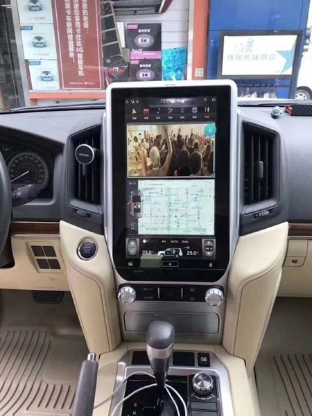 

car audio 13.3'' android9.0 navigation radio receiver video player fortoyota land cruiser lc200 2021-2021