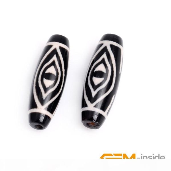 

10x30mm constellation eye agates oval shape gem stone beads for jewelry making diy birthday gifts new popular 2pcs sale, Black