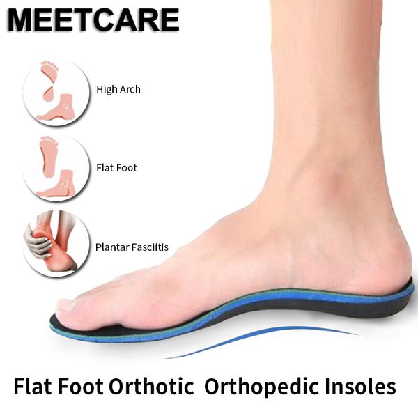 

1pair flat foot deodorization correction insole highbuffer comfortable arch support pad relieve pain foot ortc care tools