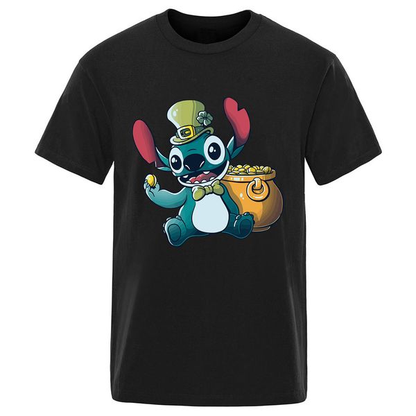 

t-shirt stitch star baby cartoon 100% cotton o-neck mens t-shirts streetwear summer tees casual hip hop 2020 ropa de hombre