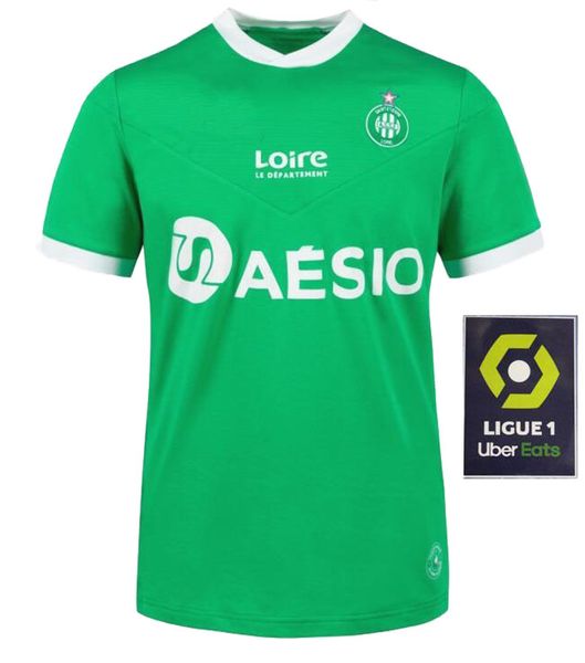 

2020 2021 maillot de foot as saints-Ã©tienne soccer jersey man kit youssouf 20 21 st etienne khazri boudebouz aholou asse football shirt, Black;yellow