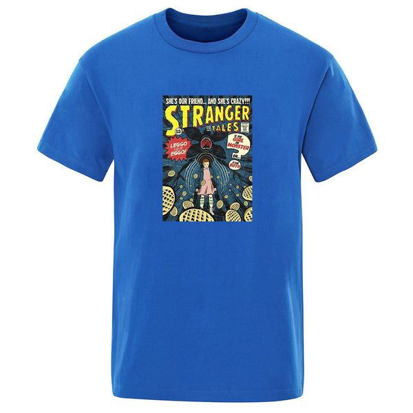 

mans stranger things vintage printed cool t shirts 2020 summer hip hop crew neck t-shirt funny men solid color leisure tee shirt