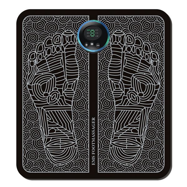 

portable foot massager pad electric foot stimulator massager full automatic