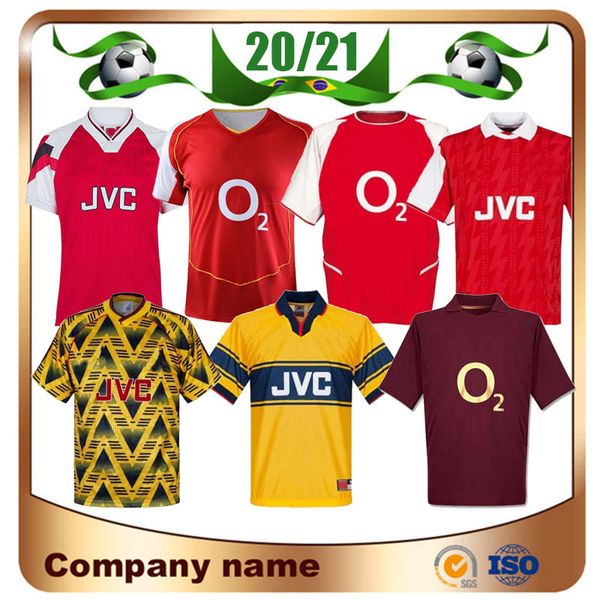 

04 05 06 retro soccer jerseys 82 88 89 henry vintage pires soccer shirt 1994 1995 1997 2000 20002 bergkamp football uniform, Black;yellow