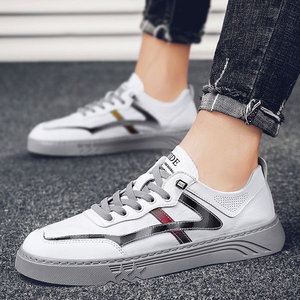 

new fashion classic men's casual shoes wild trend men's casual sports shoes tenis masculino zapatos de hombre, Black