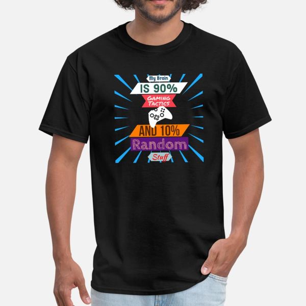 

gaming tactics t shirt men printing 100% cotton s-3xl natural fit basic summer style pictures shirt