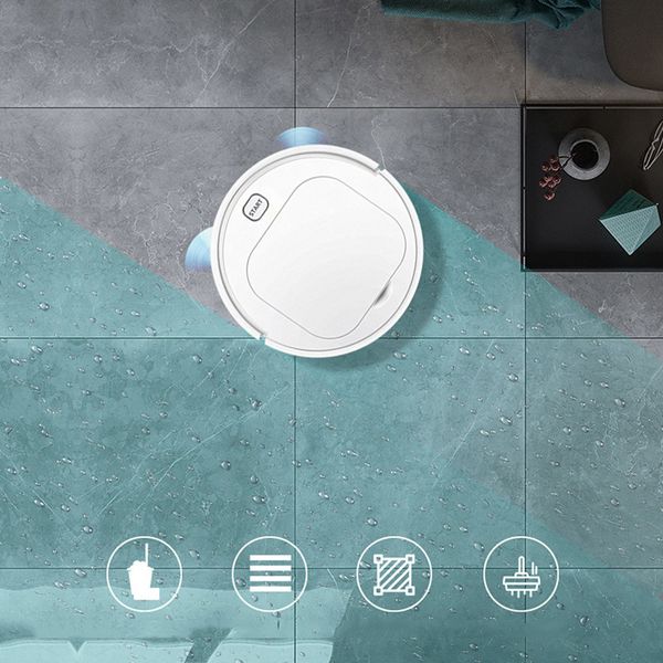 

automatic wireless smart sweeping robot vacuum cleaner 3 in 1 rechargeable carpet robots floor dirt dust hair automatic cleaner