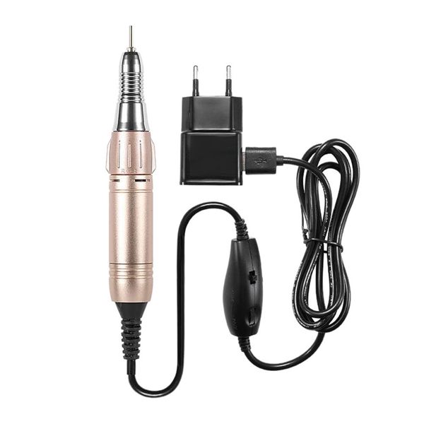 

nail drill electric nail files, electric drill machine portable pen shaped manicure pedicure set kit for acrylics