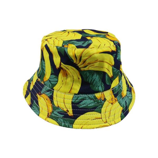 

арбуз 2019 banana ананас caps фрукты мода новые мужчины foxmother bucket hat женщины рыбак xural garden2010, Black;white