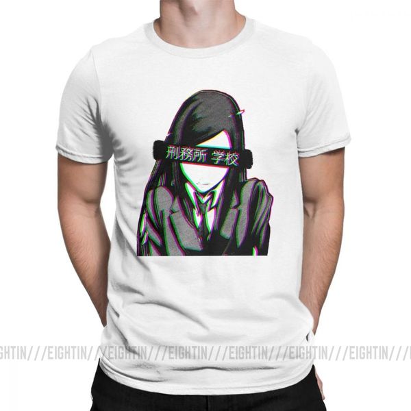 

men prison school sad japanese t shirts aesthetic loli cute t-shirt fashion short sleeves clothes 100% cotton tee shirt