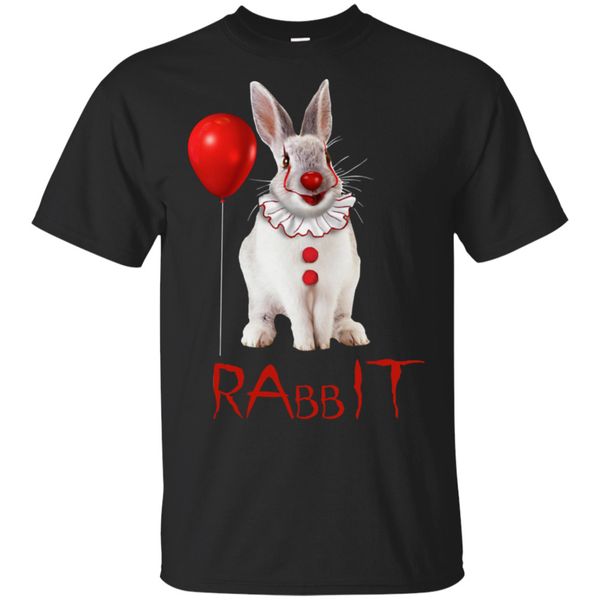 

2020 rabbit it pennywise - stephen king tri-blend t-shirt black for men-women