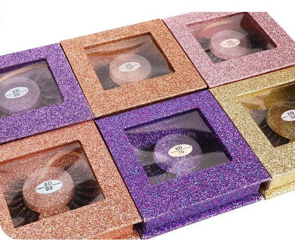 

natural curly mink lashes thick reusable handmade false eyelashes extensions soft & vivid with luxury packaging 100pairs/lot dhl