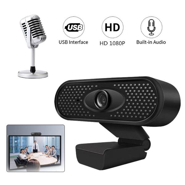 

webcams hd 1080p usb webcam auto focus computer camera built-in sound-absorbing microphone dynamic resolution high-end video call
