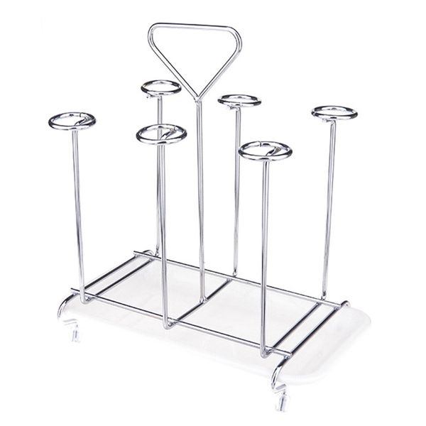 

mugs cup holder anti-slip stainless steel hanging storage rack drain stand tool