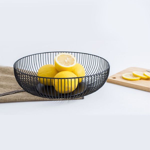 

living room nut radial line iron craft metal fruit basket nordic style apples