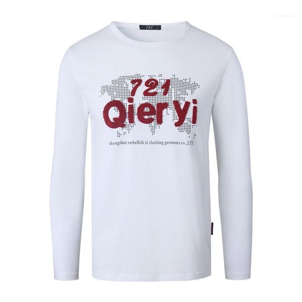 

breathable o neck male teenager designer mens slim long sleeve spring solid simple print clothes fashion, White;black