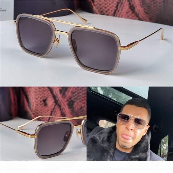 

new fashion designer man sunglasses 006 square frames vintage popular style uv 400 protective outdoor eyewear, White;black