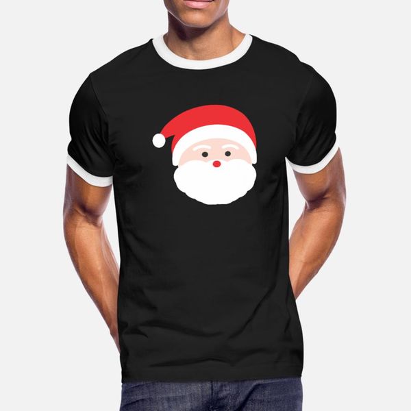 

santa t shirt men printed tee shirt round collar clothes graphic casual summer style novelty shirt