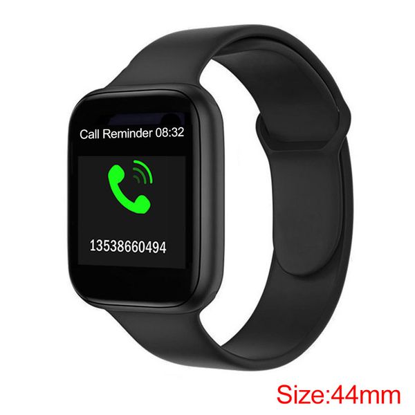 

i6 smart watch 1.54inch health bracelet call reminder heart rate blood pressure sport band watches sleep for iphone android ios smartwatch