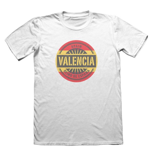 

2019 new men t-shirt loose clothes valencia spain design t-shirt - men's fathers day christmas gift t shirt design online