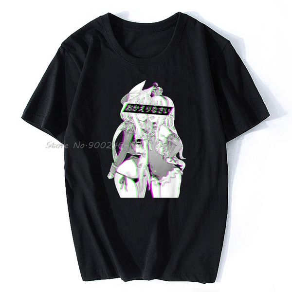 

welcome home senpai, hentai , parody t-shirt cotton men t-shirts classical tshirt o neck streetwear hip hop tee