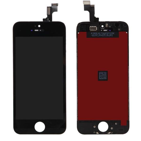 

cgjxs50pcs lcd display for iphone 5 5c 5s se lcd touch screen with digitizer glass assembly replacement
