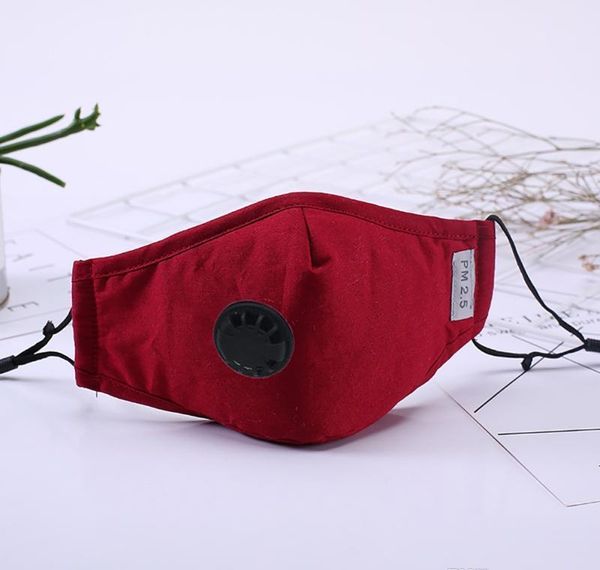 

pollution mask shield face respirator cloth mouth pm2.5 filter breath cotton face cycling valve anti carbon masks anti-dust activated ajwyr