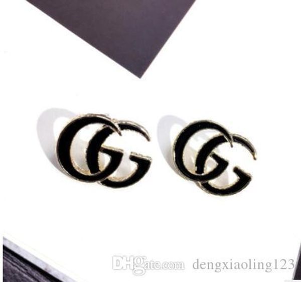 

2019 hot metal earrings fashion designer to create crystal earrings elegant ladies brand name earrings free shipping 3