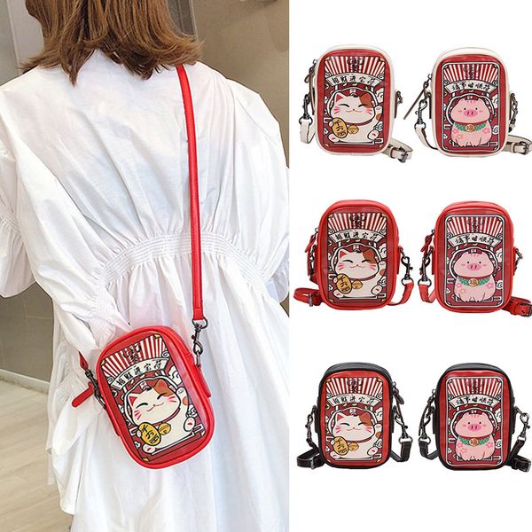 

женщины девушка crossbody одно плечо сумка pu сотовый телефон сумка для путешествий корзины нового