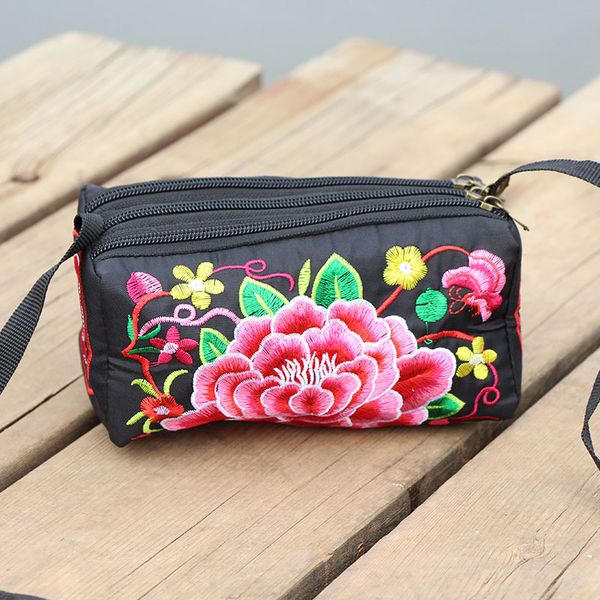 

2020 21 styles soft mobilephone bags women handbag crossbody antique bags totes flower printing embroidery mini shoulder bag