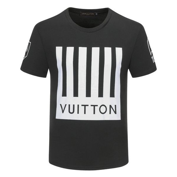 

2020 designer men's t-shirt fashion black white t-shirt letter printing short sleeve men's fashion men's t-shirt size m-xxl, White;black