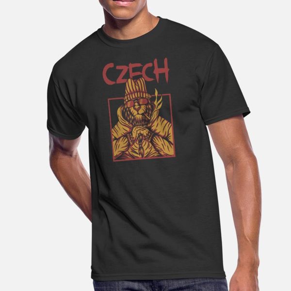 

czech t shirt men designs tee shirt o-neck pattern anti-wrinkle authentic spring standard shirt