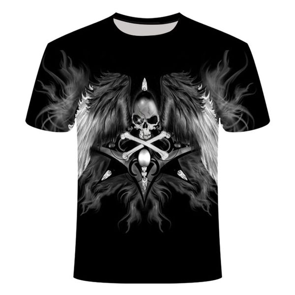 

3d skull poker men brand mens 3d print shirts oversized oversized oversized men clothing