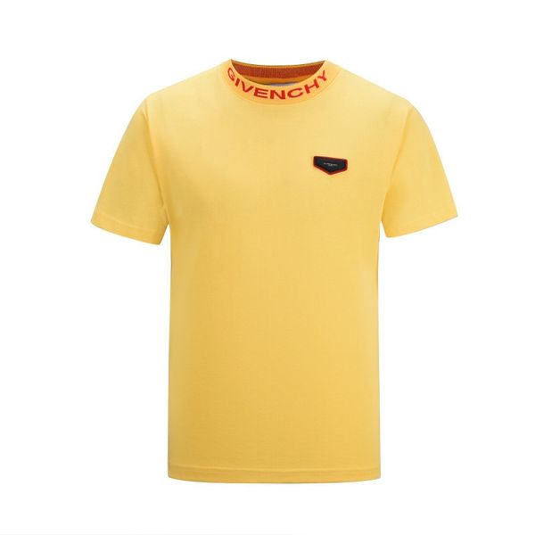 

summer men's and women's designer t-shirts new fashion letter t-shirt breathable short sleeve men's cotton embroidered t-sh, White;black