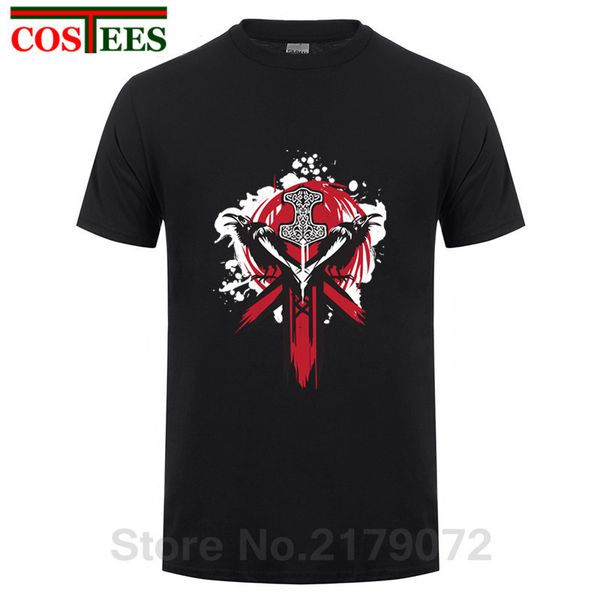 

gorgeous vikings t shirt men vikings emblem logo for honor glory tee vikings odin group team clothing mens viking ragnar t-shirt